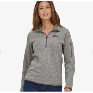 Patagonia  Women's Better Sweater 1/4 Zip Fleece Smll Outdoors Hiking Athleisure